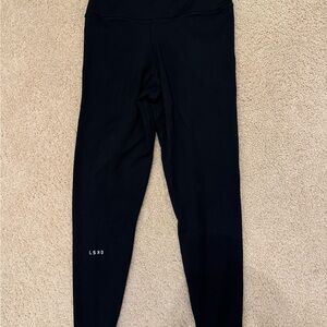 LSKD Women's Black Leggings